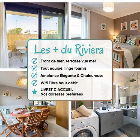Le Riviera - T3 Confort, Terrasse, Parking Prive Apartmán Palavas-les-Flots